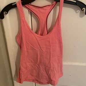 Cropped lululemon racerback Tank